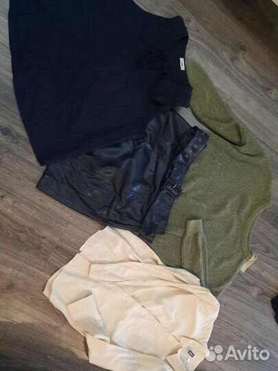 Пакет женских вещей 46 lime,hm,stradivarius