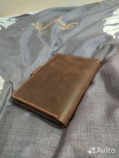 Обложка для автодокументов из натуральной кожи