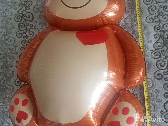 Медведь из фольги большой