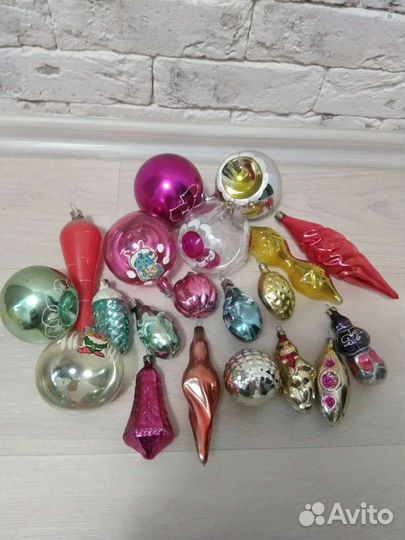 Елочные игрушки СССР