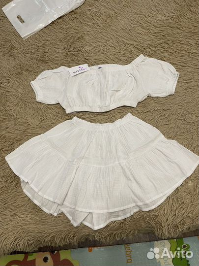 Костюм новый из 100 хлопка, 42