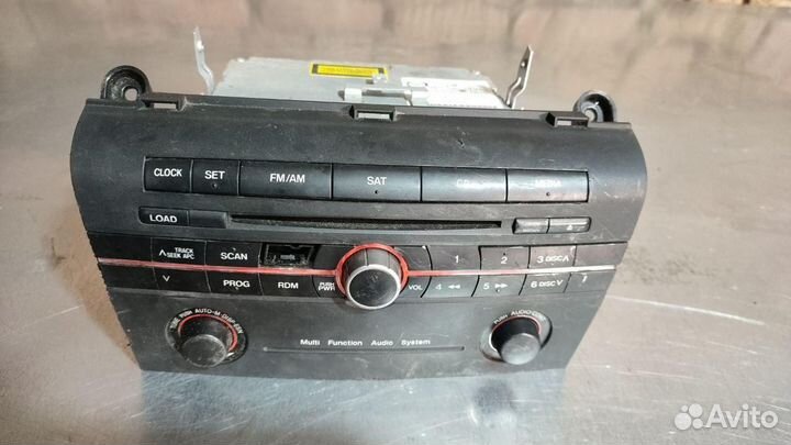 Магнитола Mazda 3 BK (2003 - 2005) BR9E669R0A