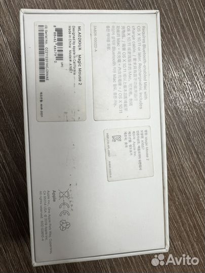 Мышь apple magic mouse