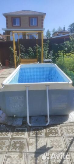 Каркасный бассейн intex prism frame