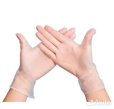 Перчатки одноразовые 