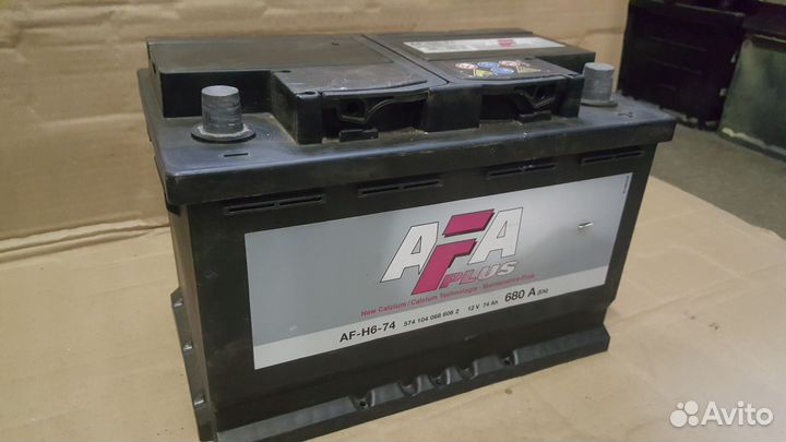 Аккумулятор б/у AFA 12V, 74Аh, 680А