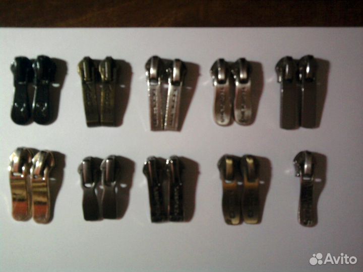 Собачки на обувные молнии