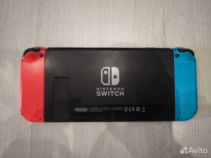 Nintendo switch rev 2 прошита чип + sd128gb