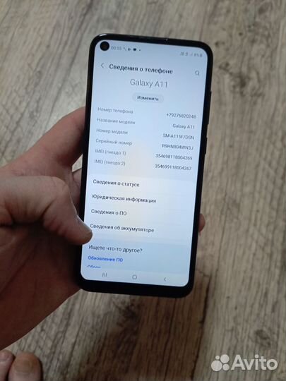 Samsung Galaxy A11, 3/32 ГБ