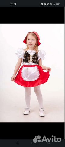 Костюм красной шапочки