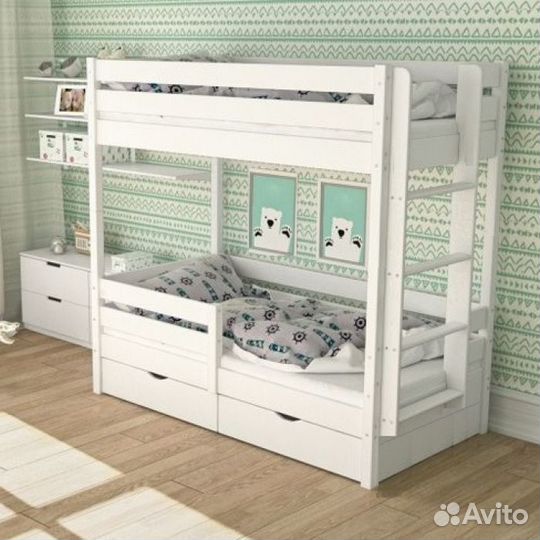 Кровать 2 яруса детская