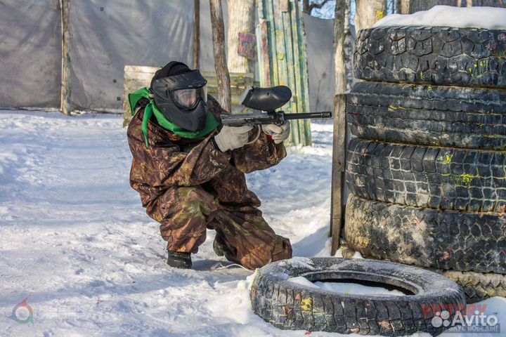 Игра в пейнтбол