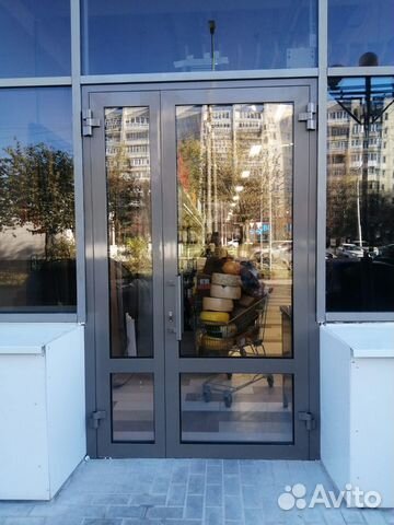 Алюминиевые двери