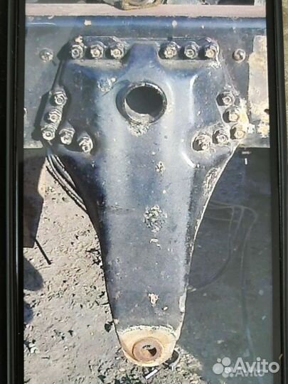 Мост в разборе