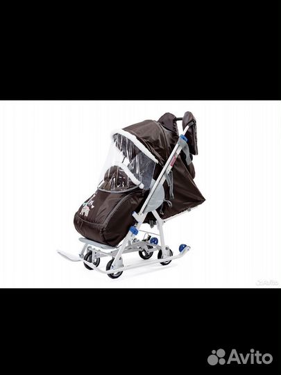 Коляска санки