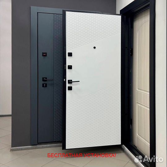 Дверь входная в дом с бесплатной установкой