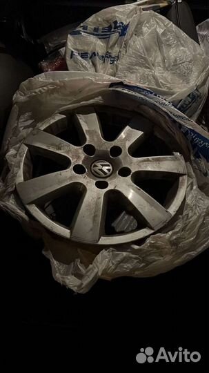 Оригинальные диски на volkswagen touareg 2015