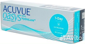Линзы контактные однодневные acuvue -2,5