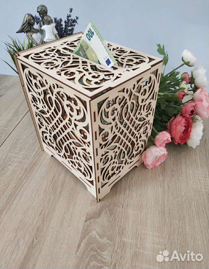 Шкатулка для конвертов на свадьбу
