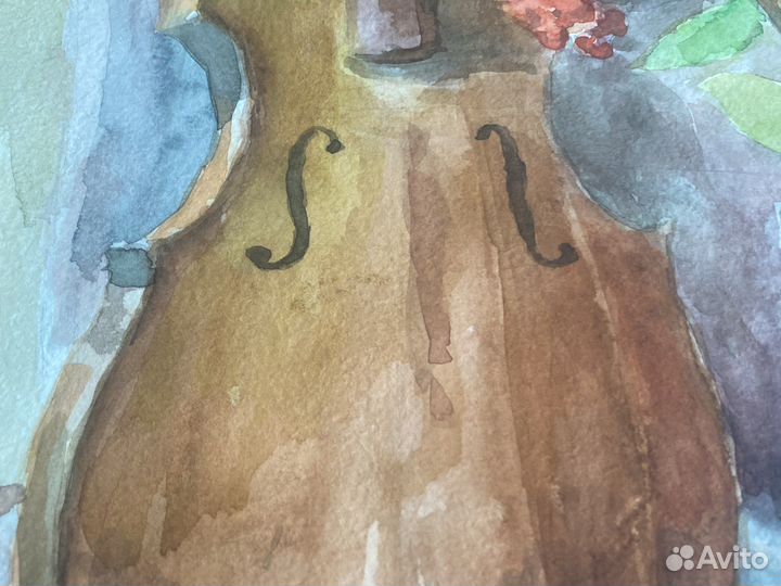 Картина акварель