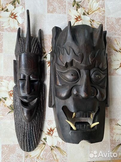 Африканская маска дерево