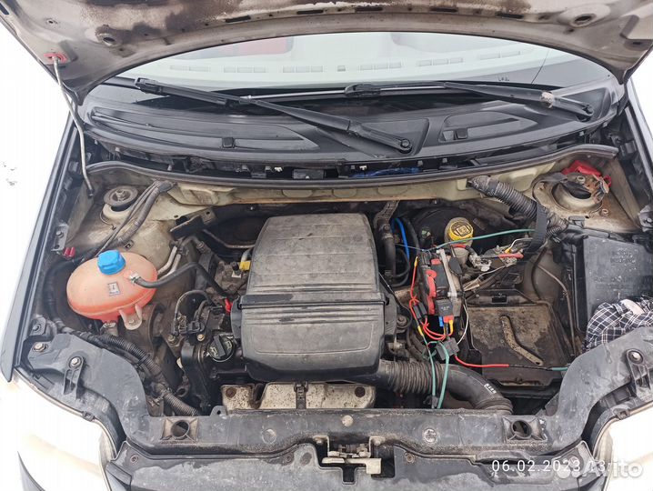 FIAT Panda 1.2 МТ, 2006, битый, 177 000 км