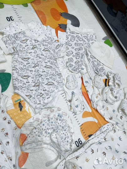 Пакет красивых детских вещей 50 - 74 см