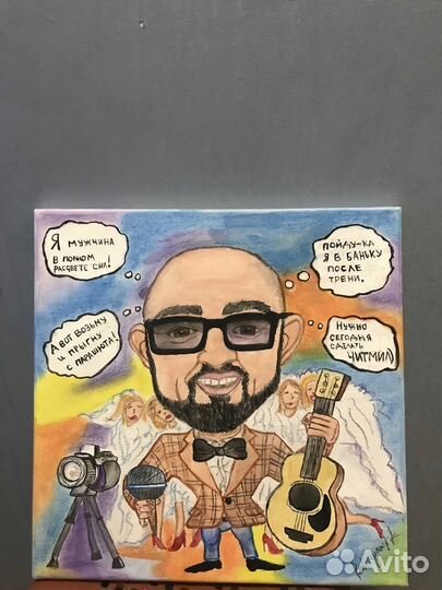 Рисую на заказ картины Шаржи