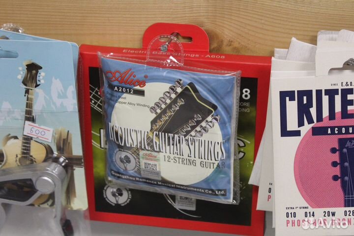 Струны для 12 струнной гитары Alice