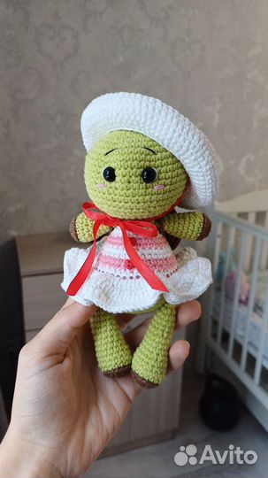Вязаная черепашка Ника