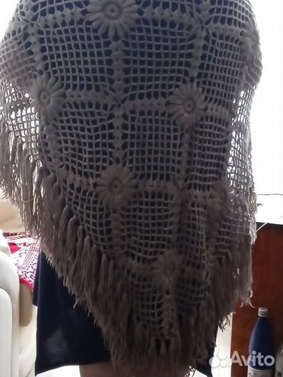 Платок шаль шерсть