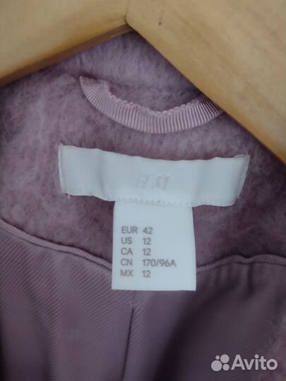 Пальто H&M шерстяное