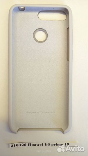 Чехол-накладка Huawei y6 prime 2019 210420