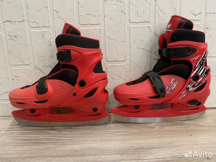 Детские коньки хоккейные nordway