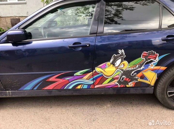 Наклейка, ливрея, винил