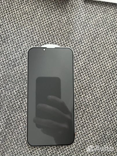 Защитное стекло iPhone 13, 13 pro.Антишпион. 2шт