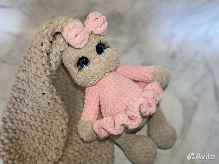 Вязаные игрушки ручной работы