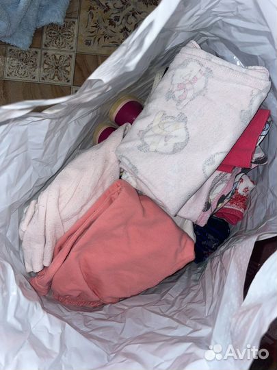 Вещи пакетом на девочку