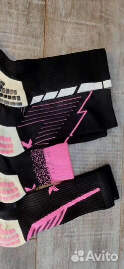 Носки non-slip черные расцветки