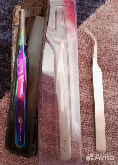 Материалы и расходники для наращивания ресниц