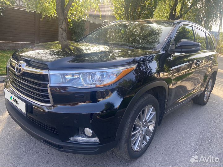 Toyota Highlander 3.5 AT, 2014, 136 000 км