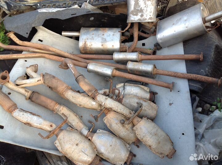 Глушитель резонатор митсубиси лансер 9