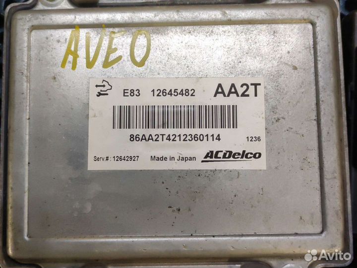 Эбу Chevrolet Aveo T300