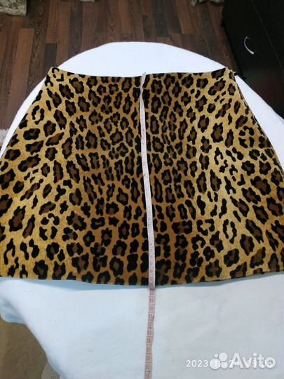 Юбка трапеция короткая