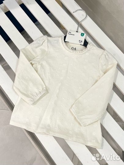 Сарафан и лонгслив 68 комплект на девочку платье