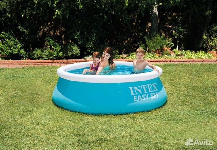 Надувной бассейн intex easy SET 28101
