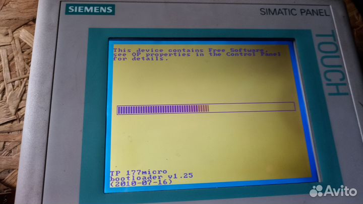 Сенсорная панель 1P 6AV6 640-0CA11-0AX1