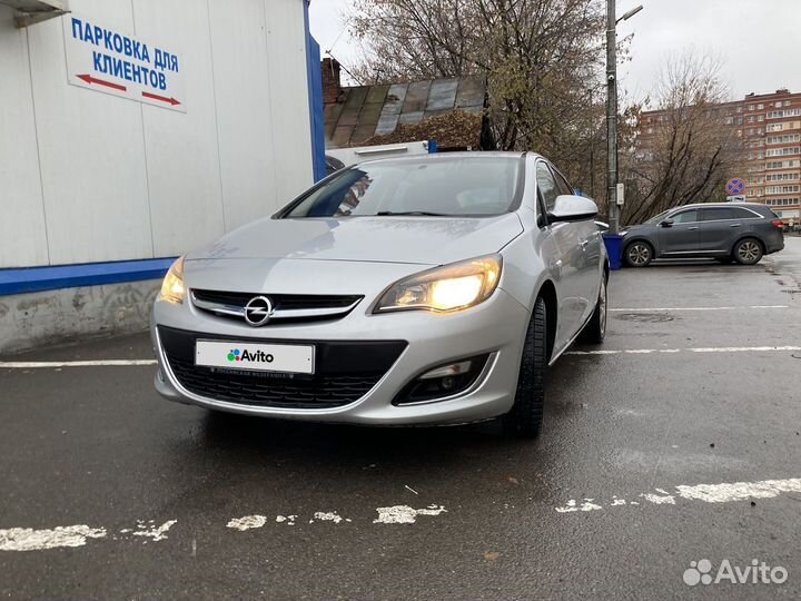 Opel Astra 1.6 AT, 2013, 141 000 км