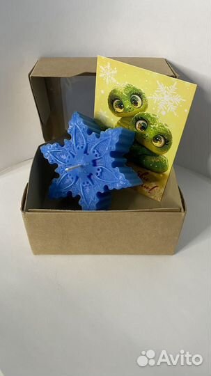 Свечи новогодние