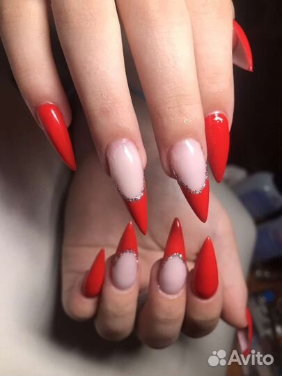 Наращивание ногтей на дому